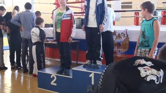Награждения2 Карлов Мирошниченко Андреянов ПОИНТ 18.09.15 Чемпионат Республики Крым по кикбоксингу