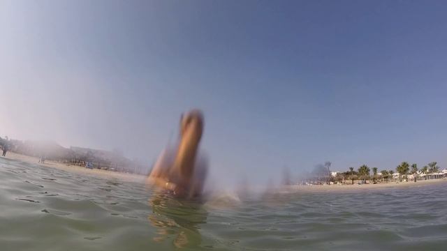 Как стать водяным в  сусс-хаммамет Тунис 2018,просто зайдите в море