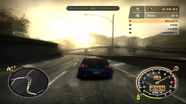 NFS MOST WANTED : GANHAMOS O LEXUS DO TAZ #3