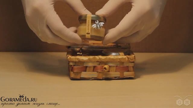 Подарочный набор с мёдом № 17