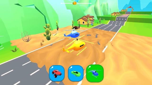 FUNNY GAMES - SHAPE SHIFTING RUN All Levels Gameplay Walkthrough Android, Ios Max P3CVSW