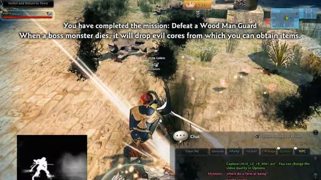 Vindictus Fiona Wood Man Guard Solo