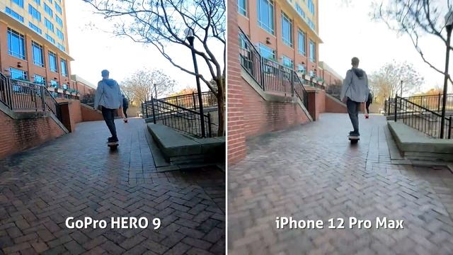 GoPro HERO 9 Vs IPhone 12 Pro Max: Ultra-Wide Camera Test!
