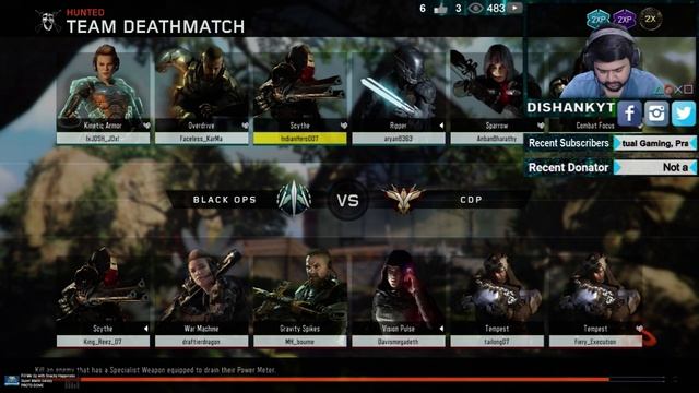 Black Ops 3 Live Stream [English/Hindi] • Call Of Duty Fun Stream INDIANHERO007 OLD [ARCHIVE]