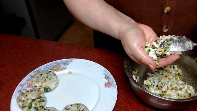 Завтрак из вчерашних лепешек или подсохшего хлеба. Обед. Вкуснейшие сабудана (саго) котлеты.