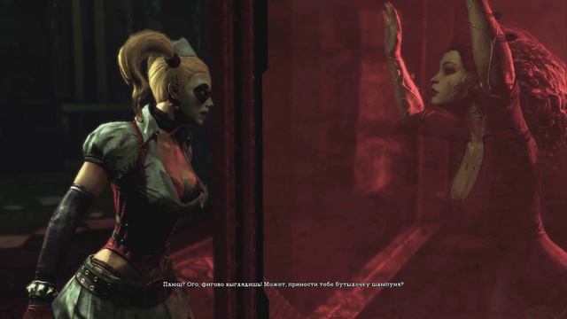 Прохождение Batman: Arkham Asylum - Часть 10 - ЯДОВИТЫЙ ПЛЮЩ