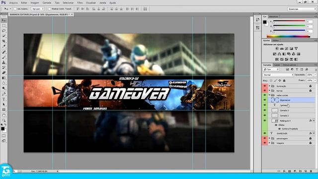 Banner Editável Para Download -  Photoshop#4