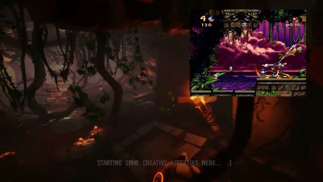 Maui Mallard comparison - UE4 x Snes