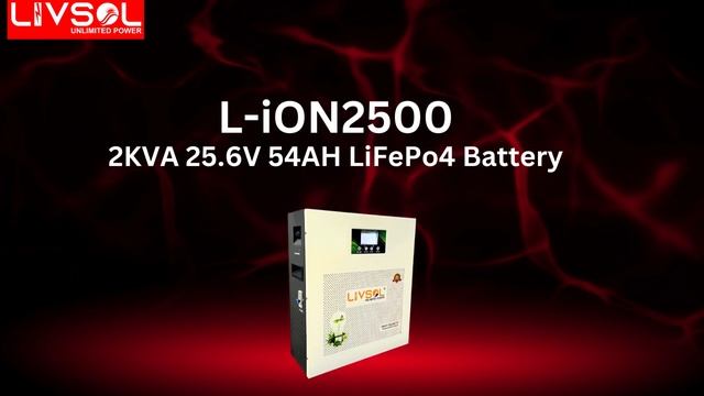LIVSOL WALL MOUNTABLE INBUILT LITHUM INVERTER (L-iON500 To L-iON5500)