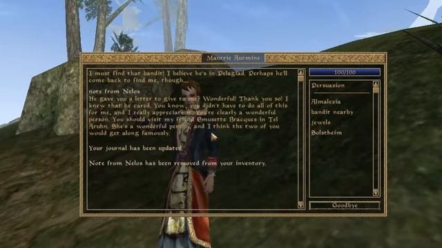 Morrowind The Beauty And The Bandit