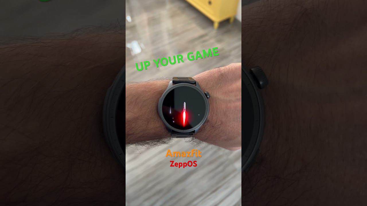 Пасхалка от Amazfit. UP YOUR GAME