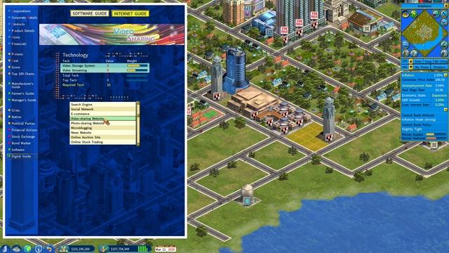 Capitalism Lab - Gameplay #001 - MyCorp Internet