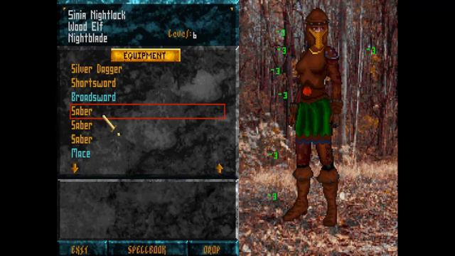 Let's Play | The Elder Scrolls: Arena, Part 7 - First Actual Random Dungeon Crawl And Drowning