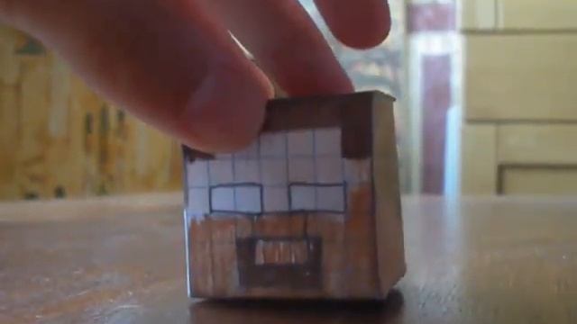 Minecraft Из Бумаги - 6 Голова Херобрина