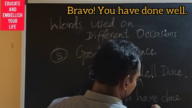 Meaning Of The Word 'Bravo' | Usage Of The Word 'Bravo' || @EducateandEmbellishYourLife