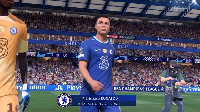 C.RONALDO To CHELSEA FIFA 23 MOD PS5 Gameplay & Graphics Ultimate Difficulty