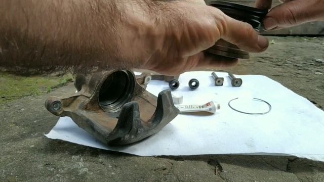 Замена тормозных колодок и дисков