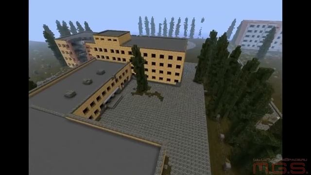 Minecraft - Карта Припять из S.T.A.L.K.E.R.