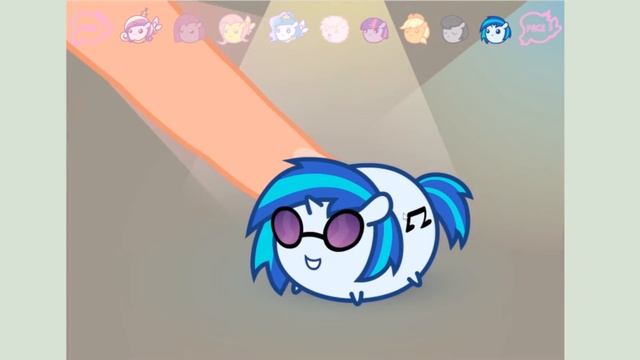 Fluttershy Plays No Touching! II My Little Pony Tsum Tsum Game