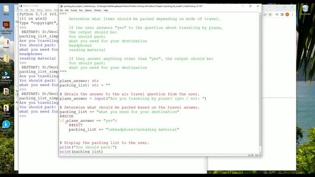 How Do I Write Those CodeCheck Problems That Are In My YouTube Descriptions?