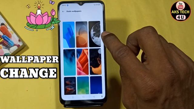 How To Change Wallpaper In Oppo A78 | Oppo A78 में Wallpaper कैसे बदलें |