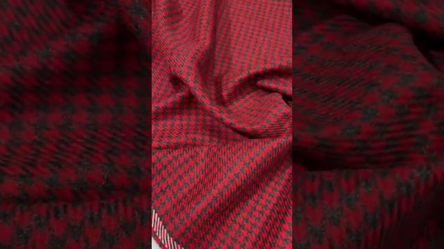 Костюмная шерсть Пье-де-Пуль ❤️ #итальянскиеткани #fashion #ткани #wool #шерсть