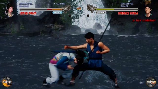 [Shaolin Vs Wutang 2] Gameplay - Lotus Palm