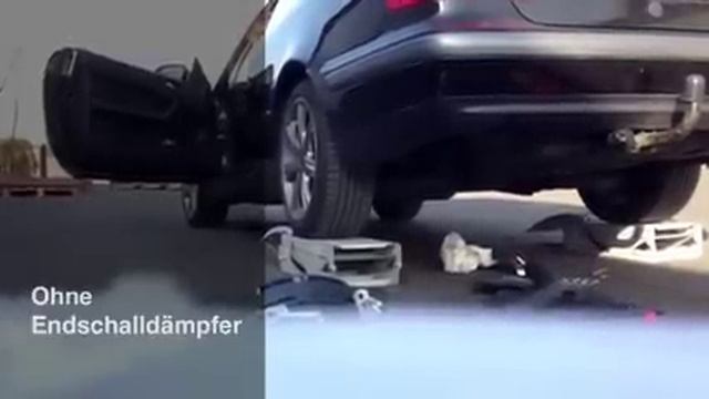 Mercedes CLK 230 Kompressor JOM Sportauspuff