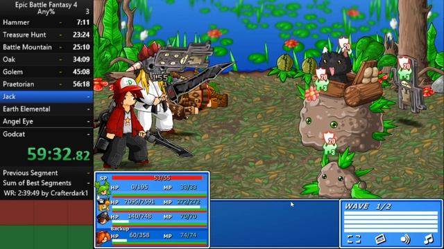 Epic Battle Fantasy 4 | Any% Speedrun | 1:58:54:290