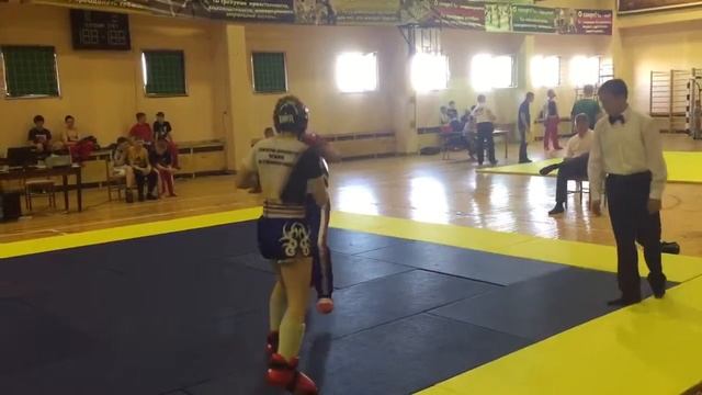 Соревнования по кикбоксингу пос. Марково