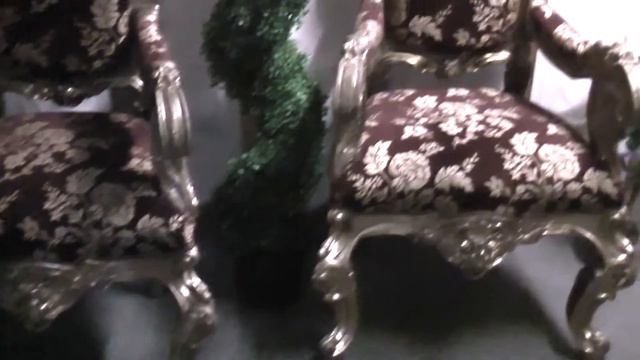 Décosecret La Référence De Vos évènements - Fauteuils Louis XIV Et Plantes Décoratives