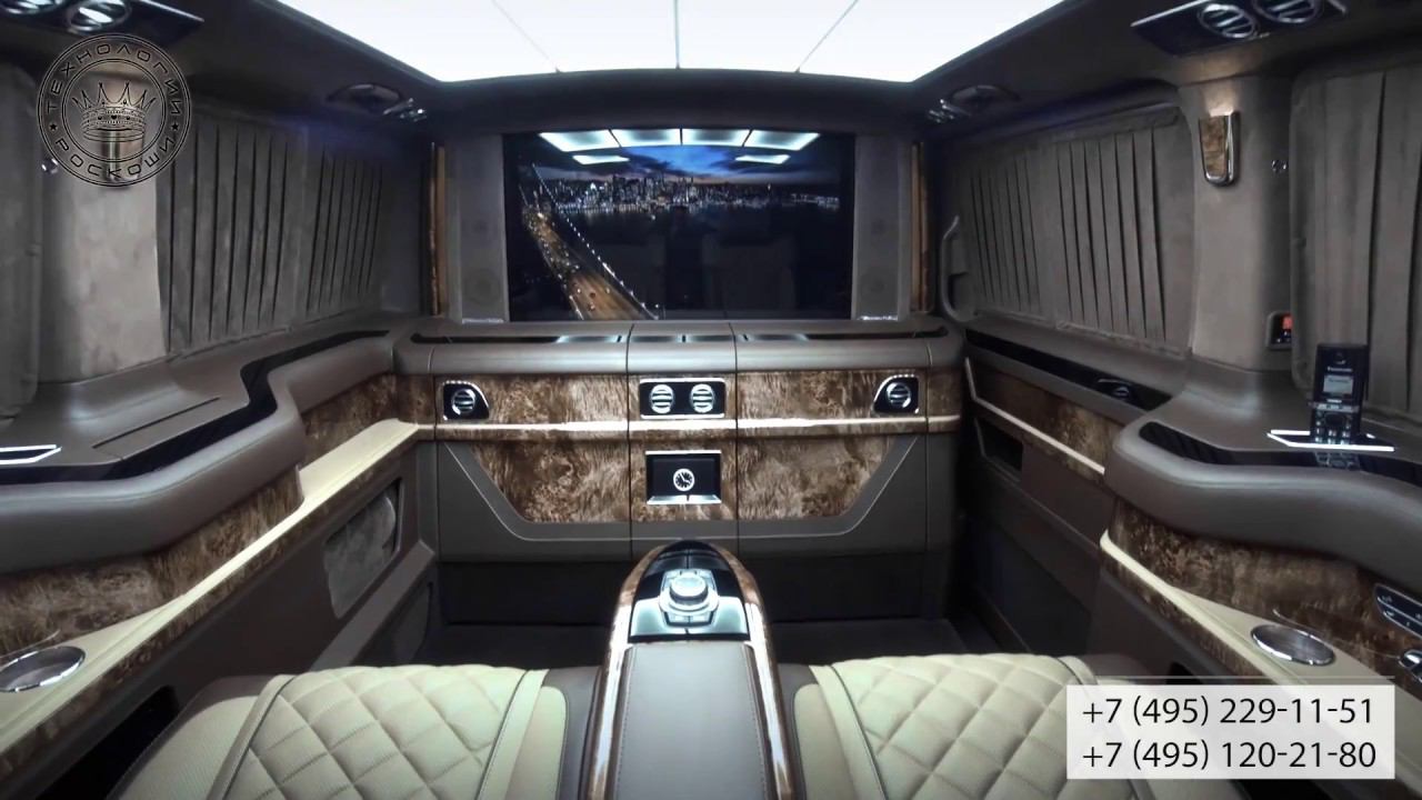 Mercedes Benz V Class и его салон