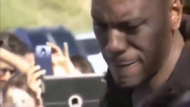 Paul Walker Funeral   Tyrese Gibson Cries And Vin Diesel