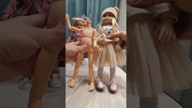 БЖД тело для куклы Paola распаковка обзор. Тело из фотополимерной смолы на 3д принтере Кукла Тринит