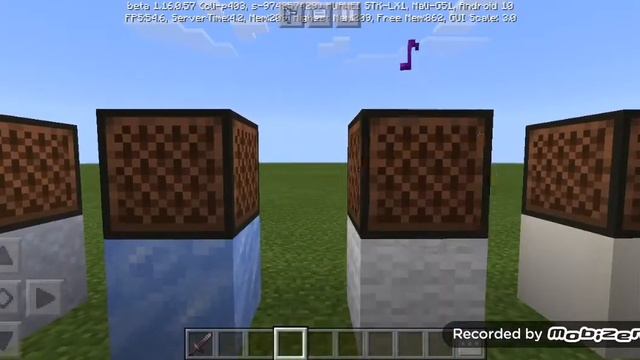 Как звучат все музыкальные блоки в майнкрафт?