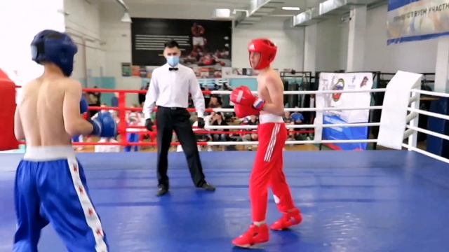 Плачков Данил(Кристалл)+Дудко Тимофей(Скала)-54кг.-Кикбоксинг-Сахалин-1 июня 2023