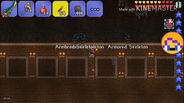 Terraria Android Gameplay #10 - How To Build Chlorophyte Farm Faster ! !