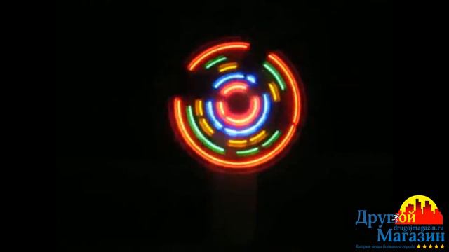 Вентилятор светящийся Радуга | Другой Магазин