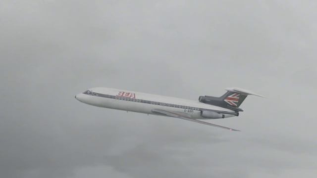 British European Airways Flight 548 - Crash Animation