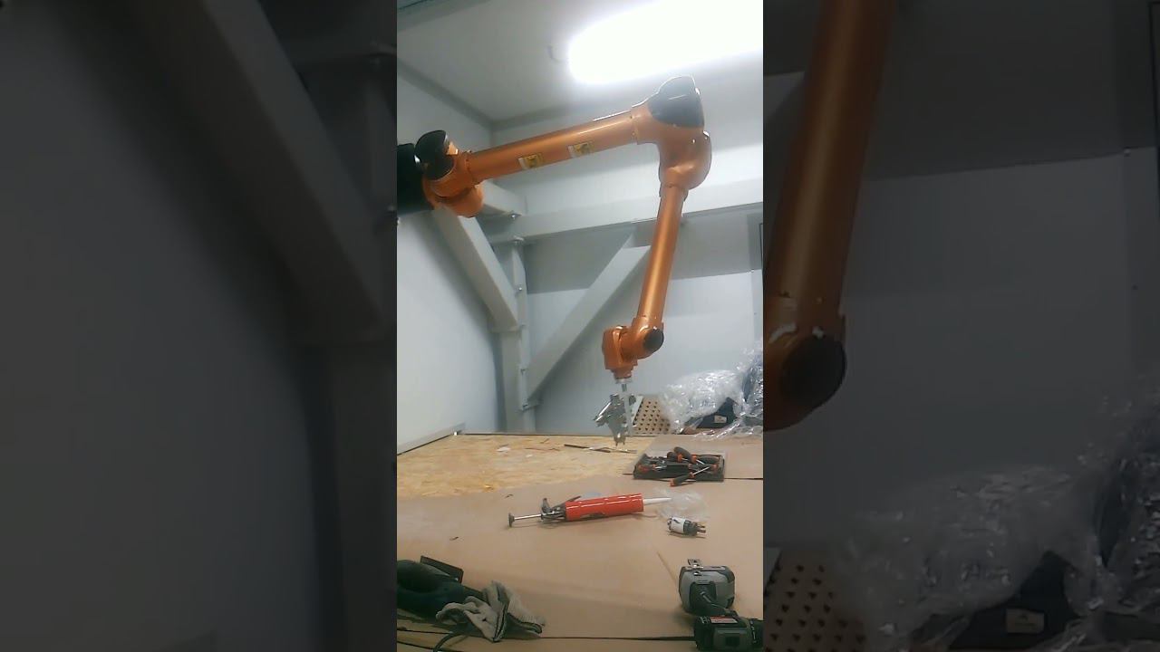 Настройка робота для покраски