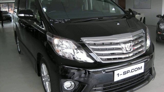 Toyota Alphard 2013 Performance
