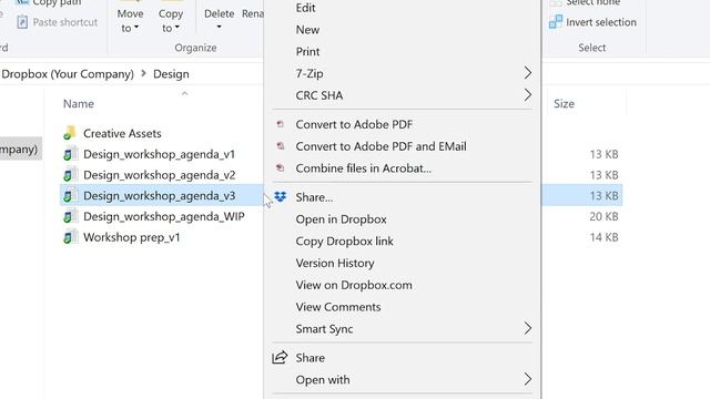 How To Restore A Previous File Version | Dropbox Tutorials | Dropbox