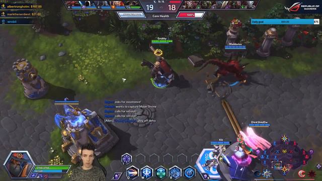 Grubby | Heroes Of The Storm 2.0 - HL Raynor - 84 Seasoned Marksman Stacks - Dragon Shire