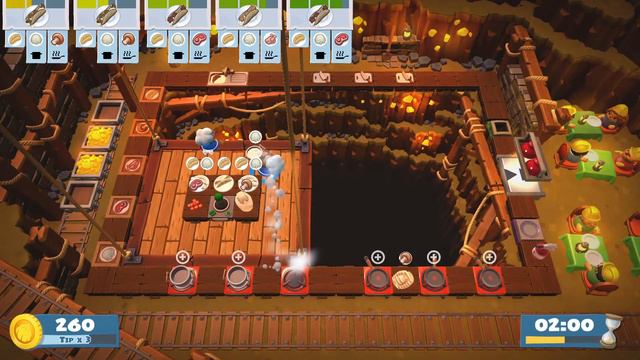 Overcooked 2 - Level 5-3 [4 Stars Solo]