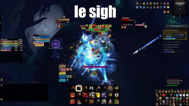 KYRIAN FURY WARRIOR M+ 23 MISTS (Tyrannical, Spiteful, Necrotic) - WoW Shadowlands 9.1