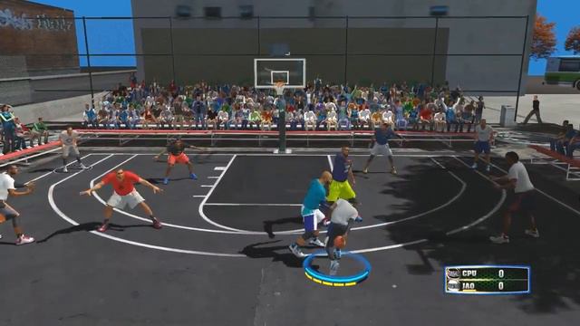 Crowded Rooftop and Street 2K12 Courts for Blacktop Revitalization - NBA 2K14 PC