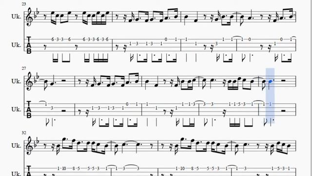Ukulele Tab: How To Play Oceans (Where Feet May Fail) By Hillsong United