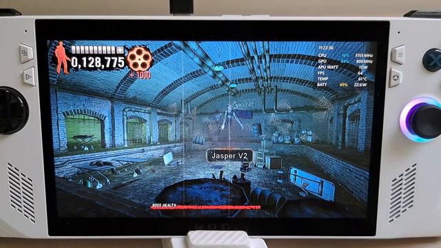 Asus ROG Ally / The Typing Of The Dead: Overkill Gameplay