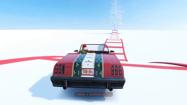 Throw-A-Santa | Next Car Game Wreckfest Santa Ragdoll Xmas Special