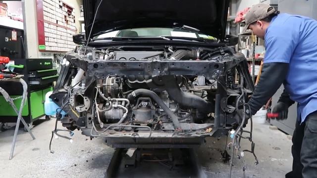 Reemplazando ￼Radiator Support, Honda Accord!!